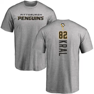 Ash Men's Filip Kral Pittsburgh Penguins Backer T-Shirt -