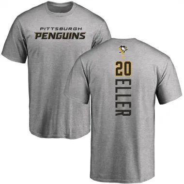 Ash Men's Lars Eller Pittsburgh Penguins Backer T-Shirt -