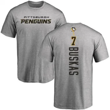 Ash Men's Rod Buskas Pittsburgh Penguins Backer T-Shirt -