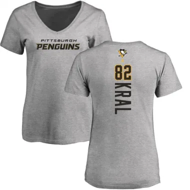 Ash Women's Filip Kral Pittsburgh Penguins Backer T-Shirt -