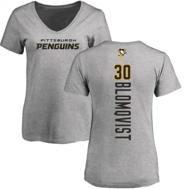 Ash Women's Joel Blomqvist Pittsburgh Penguins Backer T-Shirt -