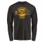 Black Men's Cruz Lucius Pittsburgh Penguins Insignia Long Sleeve T-Shirt -