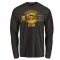 Black Men's Dan Quinn Pittsburgh Penguins Insignia Long Sleeve T-Shirt -