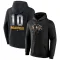 Black Men's Earl Ingarfield Pittsburgh Penguins Branded Midnight Mascot Logo Pullover Hoodie