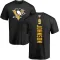 Black Men's Mark Johnson Pittsburgh Penguins Backer T-Shirt -