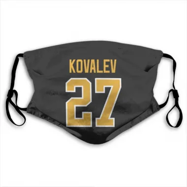 Black Pittsburgh Penguins Alex Kovalev   Face Mask