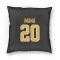 Black Pittsburgh Penguins Bokondji Imama   Pillow Cover (18 X 18)