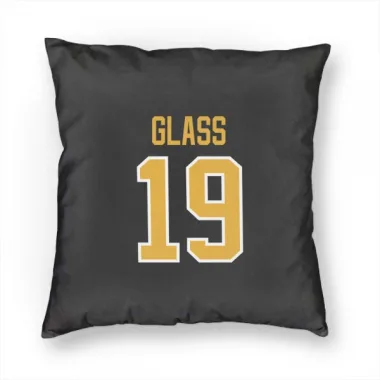 Black Pittsburgh Penguins Cody Glass   Pillow Cover (18 X 18)