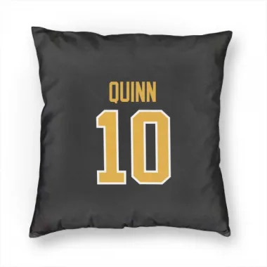 Black Pittsburgh Penguins Dan Quinn   Pillow Cover (18 X 18)