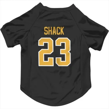 Black Pittsburgh Penguins Eddie Shack   Dog & Cat Pet Jersey