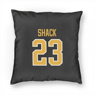 Black Pittsburgh Penguins Eddie Shack   Pillow Cover (18 X 18)