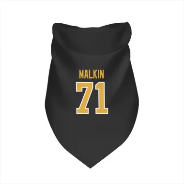 Black Pittsburgh Penguins Evgeni Malkin   Dog & Cat Pet Bandana