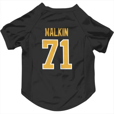 Black Pittsburgh Penguins Evgeni Malkin   Dog & Cat Pet Jersey