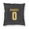 Black Pittsburgh Penguins Harrison Brunicke   Pillow Cover (18 X 18)