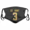 Black Pittsburgh Penguins Jack St. Ivany   Face Mask