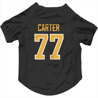 Black Pittsburgh Penguins Jeff Carter   Dog & Cat Pet Jersey