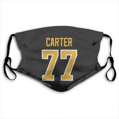 Black Pittsburgh Penguins Jeff Carter   Face Mask