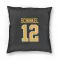 Black Pittsburgh Penguins Ken Schinkel   Pillow Cover (18 X 18)