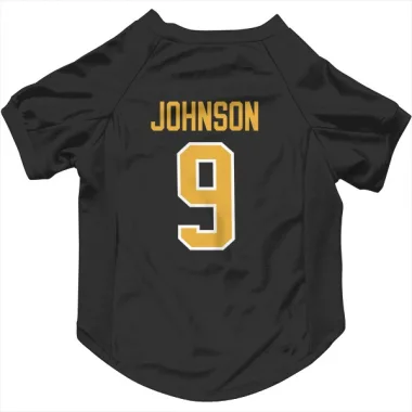 Black Pittsburgh Penguins Mark Johnson   Dog & Cat Pet Jersey