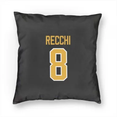 Black Pittsburgh Penguins Mark Recchi   Pillow Cover (18 X 18)