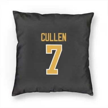 Black Pittsburgh Penguins Matt Cullen   Pillow Cover (18 X 18)