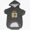 Black Pittsburgh Penguins Matt Nieto   Dog & Cat Pet Hoodie