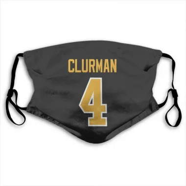 Black Pittsburgh Penguins Nate Clurman   Face Mask