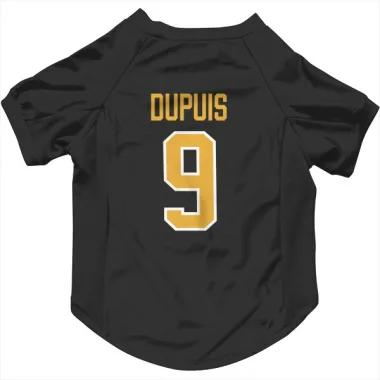 Black Pittsburgh Penguins Pascal Dupuis   Dog & Cat Pet Jersey