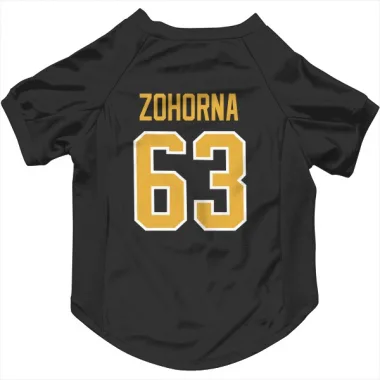 Black Pittsburgh Penguins Radim Zohorna   Dog & Cat Pet Jersey