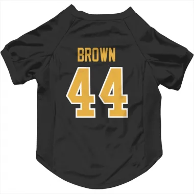 Black Pittsburgh Penguins Rob Brown   Dog & Cat Pet Jersey