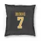 Black Pittsburgh Penguins Rod Buskas   Pillow Cover (18 X 18)