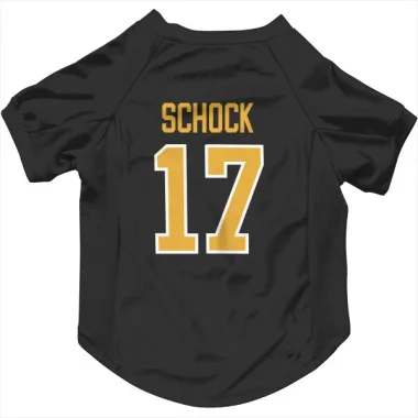 Black Pittsburgh Penguins Ron Schock   Dog & Cat Pet Jersey