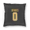 Black Pittsburgh Penguins Ryan Graves   Pillow Cover (18 X 18)