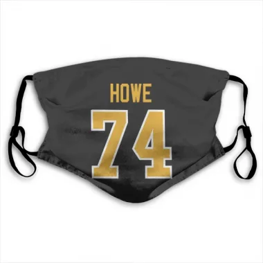 Black Pittsburgh Penguins Tanner Howe   Face Mask