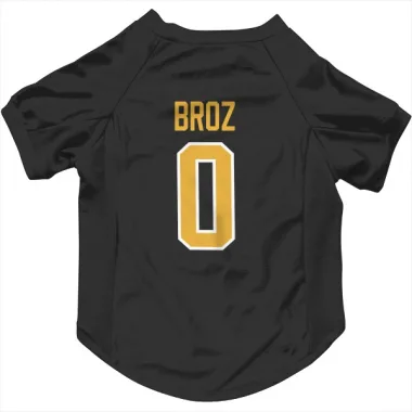 Black Pittsburgh Penguins Tristan Broz   Dog & Cat Pet Jersey