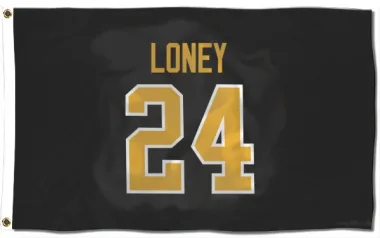 Black Pittsburgh Penguins Troy Loney   Flag (3 X 5)