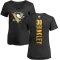 Black Women's Les Binkley Pittsburgh Penguins Backer T-Shirt -