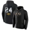 Black Youth Troy Loney Pittsburgh Penguins Branded Midnight Mascot Logo Pullover Hoodie