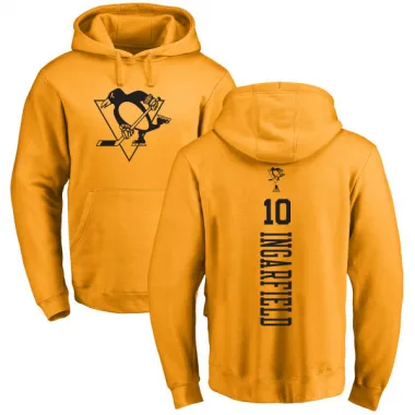 Gold Men's Earl Ingarfield Pittsburgh Penguins Branded One Color Backer Pullover Hoodie