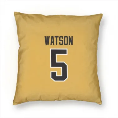 Gold Pittsburgh Penguins Bryan Watson   Pillow Cover (18 X 18)