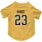 Gold Pittsburgh Penguins Eddie Shack   Dog & Cat Pet Jersey