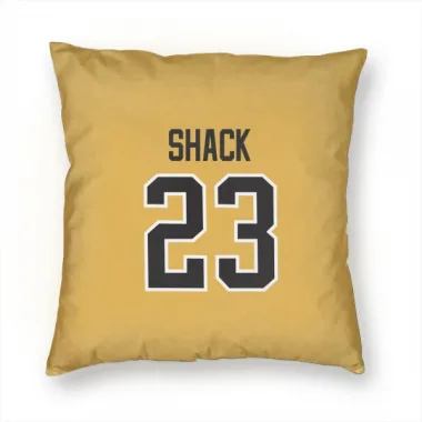 Gold Pittsburgh Penguins Eddie Shack   Pillow Cover (18 X 18)