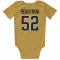 Gold Pittsburgh Penguins Emil Bemstrom   Newborn & Infant Bodysuit