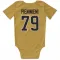 Gold Pittsburgh Penguins Emil Pieniniemi   Newborn & Infant Bodysuit