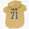 Gold Pittsburgh Penguins Evgeni Malkin   Dog & Cat Pet Hoodie