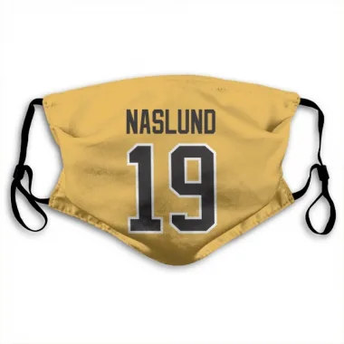 Gold Pittsburgh Penguins Markus Naslund   Face Mask