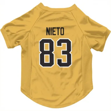 Gold Pittsburgh Penguins Matt Nieto   Dog & Cat Pet Jersey