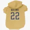 Gold Pittsburgh Penguins Mike Bullard   Dog & Cat Pet Hoodie