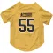 Gold Pittsburgh Penguins Noel Acciari   Dog & Cat Pet Jersey