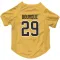 Gold Pittsburgh Penguins Phil Bourque   Dog & Cat Pet Jersey